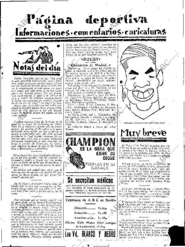 ABC SEVILLA 20-09-1933 página 31