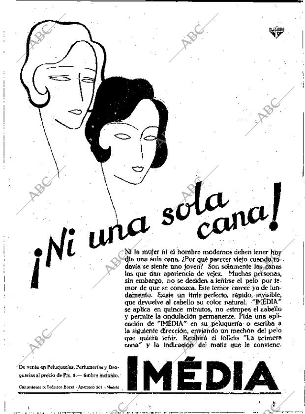 ABC MADRID 22-09-1933 página 2