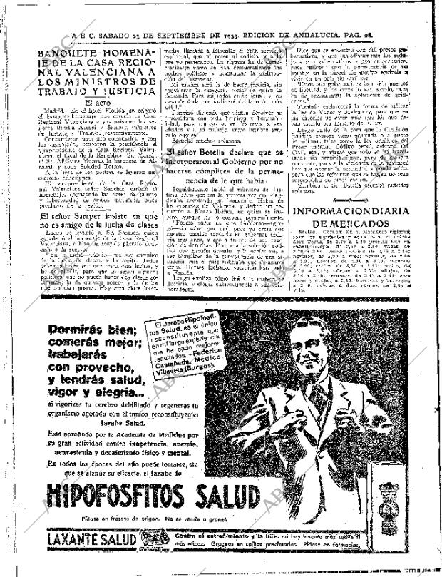 ABC SEVILLA 23-09-1933 página 28