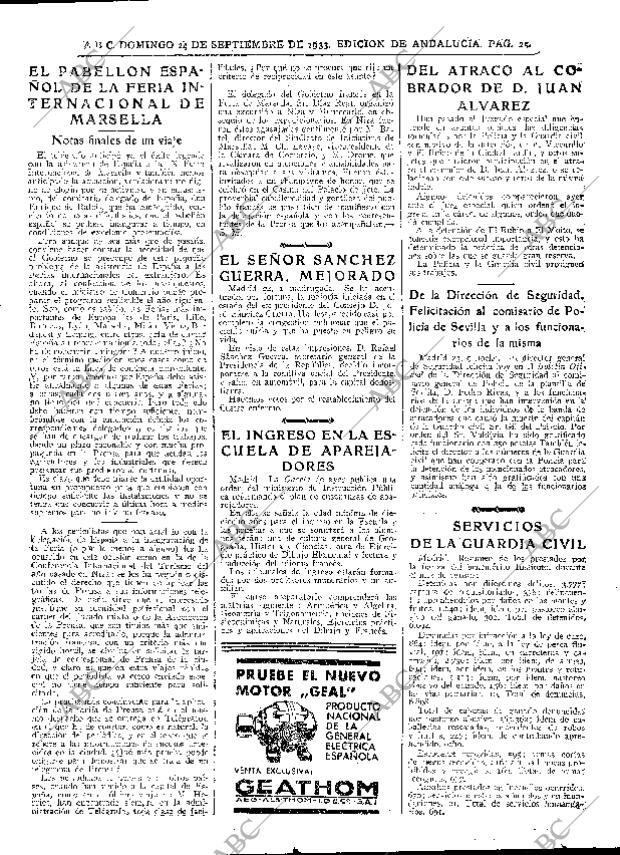 ABC SEVILLA 24-09-1933 página 23