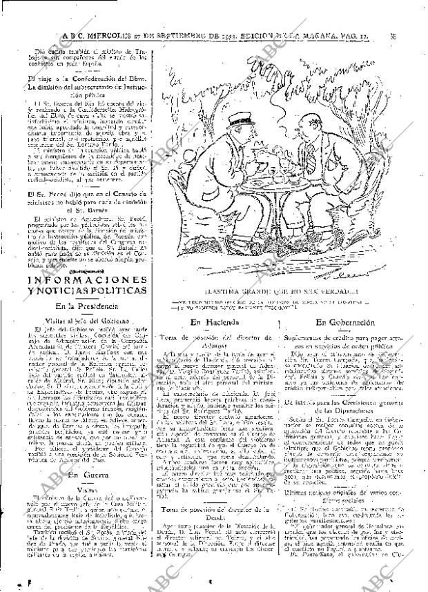 ABC MADRID 27-09-1933 página 17