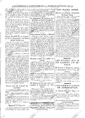 ABC MADRID 27-09-1933 página 19