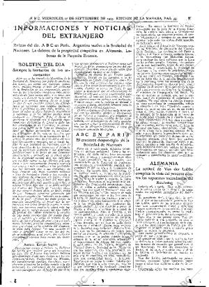 ABC MADRID 27-09-1933 página 33