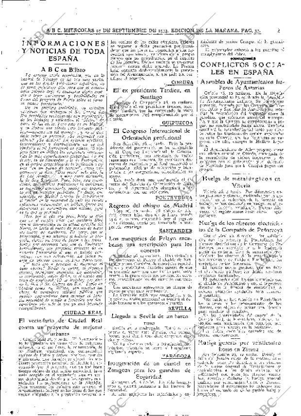 ABC MADRID 27-09-1933 página 37