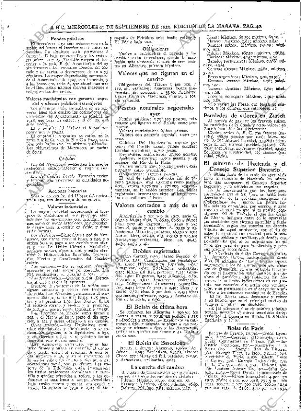 ABC MADRID 27-09-1933 página 40