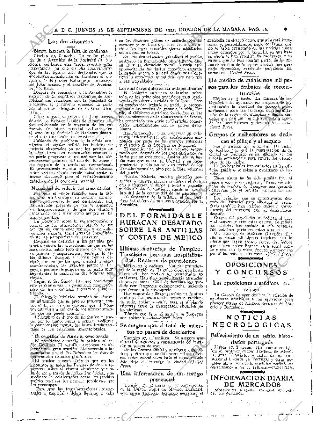 ABC MADRID 28-09-1933 página 26