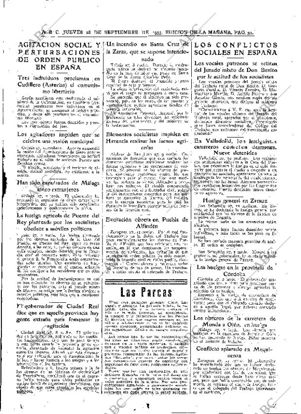 ABC MADRID 28-09-1933 página 31