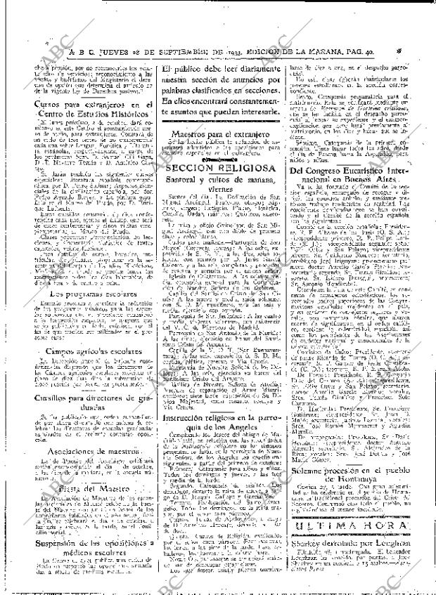 ABC MADRID 28-09-1933 página 40