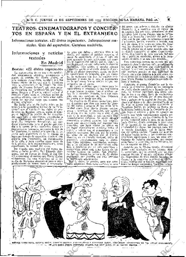 ABC MADRID 28-09-1933 página 41