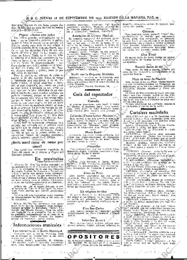 ABC MADRID 28-09-1933 página 43