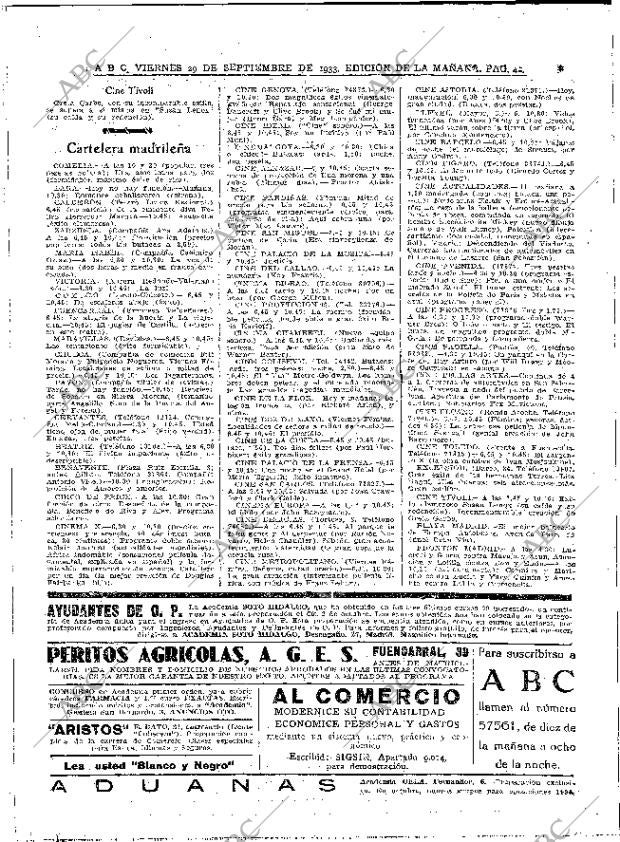 ABC MADRID 29-09-1933 página 42