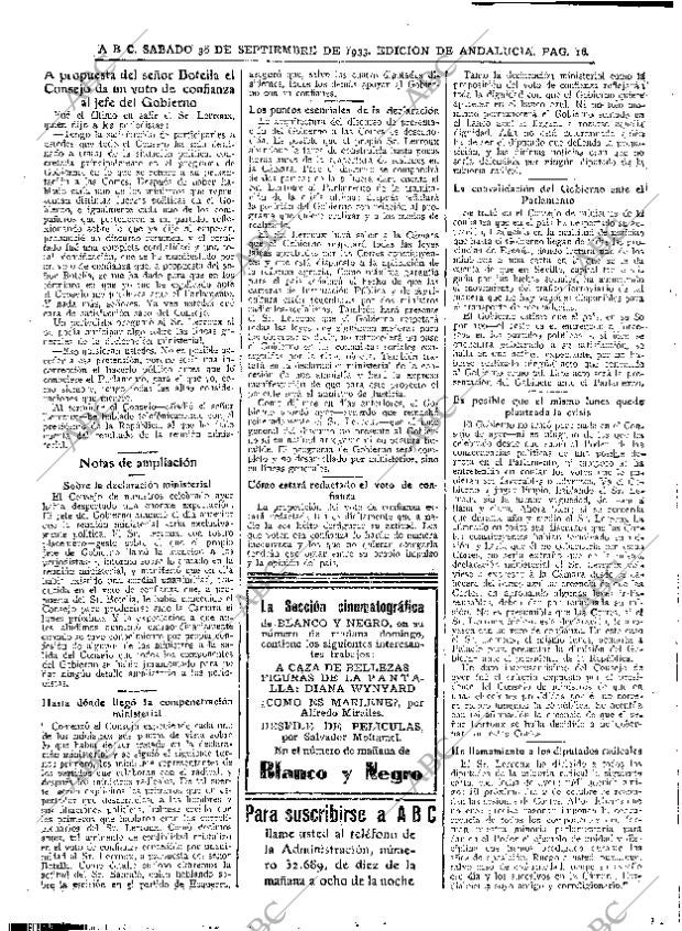 ABC SEVILLA 30-09-1933 página 16
