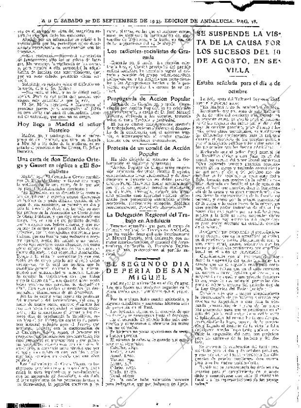ABC SEVILLA 30-09-1933 página 18