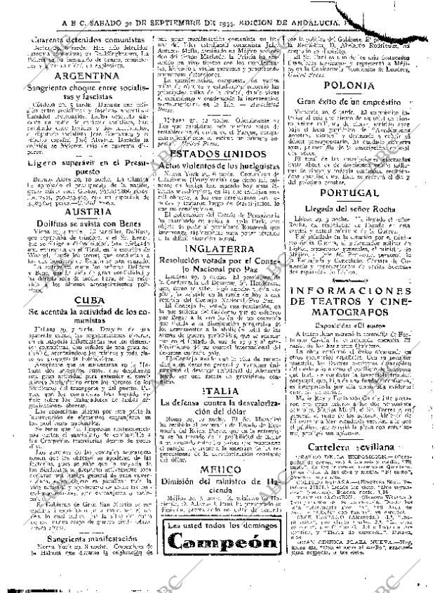 ABC SEVILLA 30-09-1933 página 28