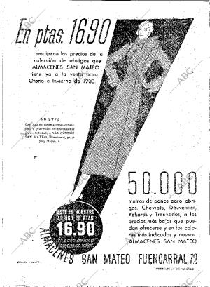 ABC MADRID 01-10-1933 página 32