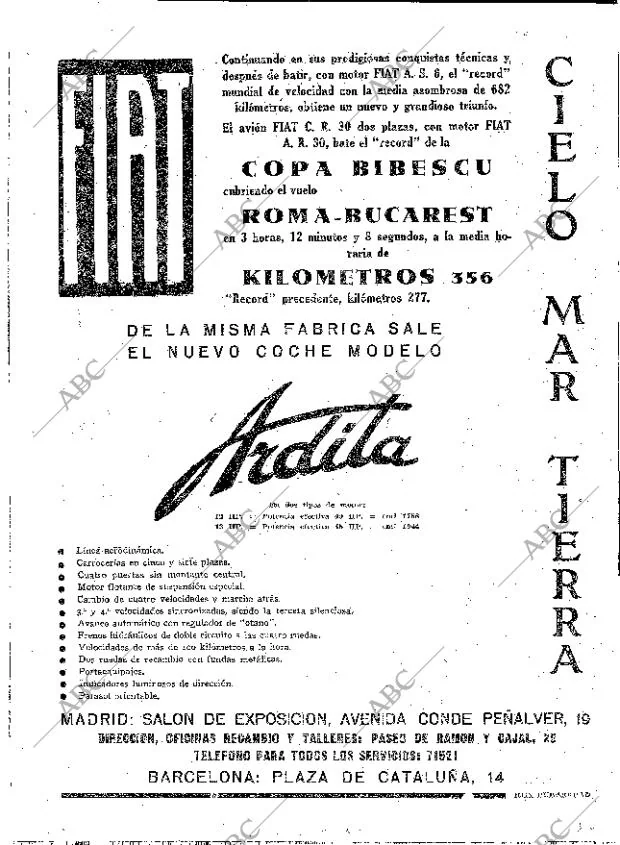 ABC MADRID 01-10-1933 página 36