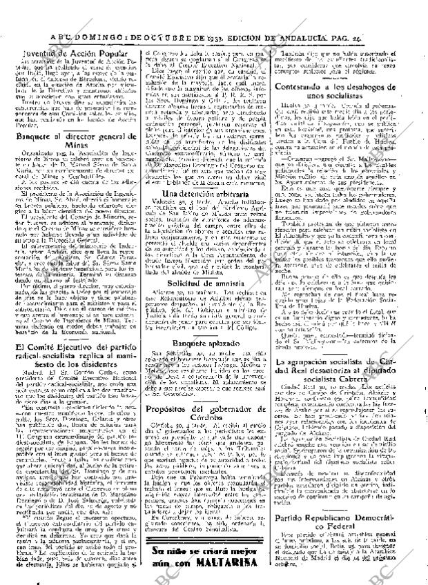 ABC SEVILLA 01-10-1933 página 24