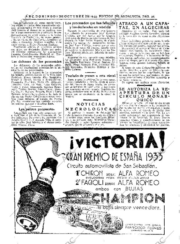 ABC SEVILLA 01-10-1933 página 32