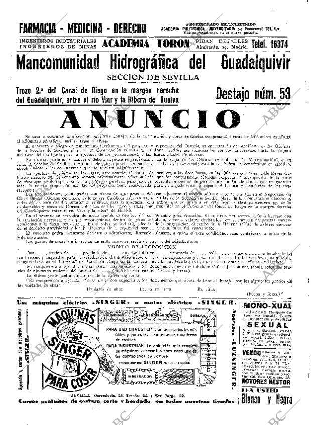 ABC SEVILLA 01-10-1933 página 48