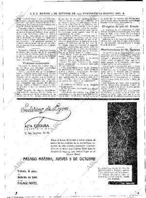 ABC MADRID 03-10-1933 página 18