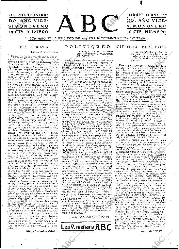 ABC MADRID 03-10-1933 página 3