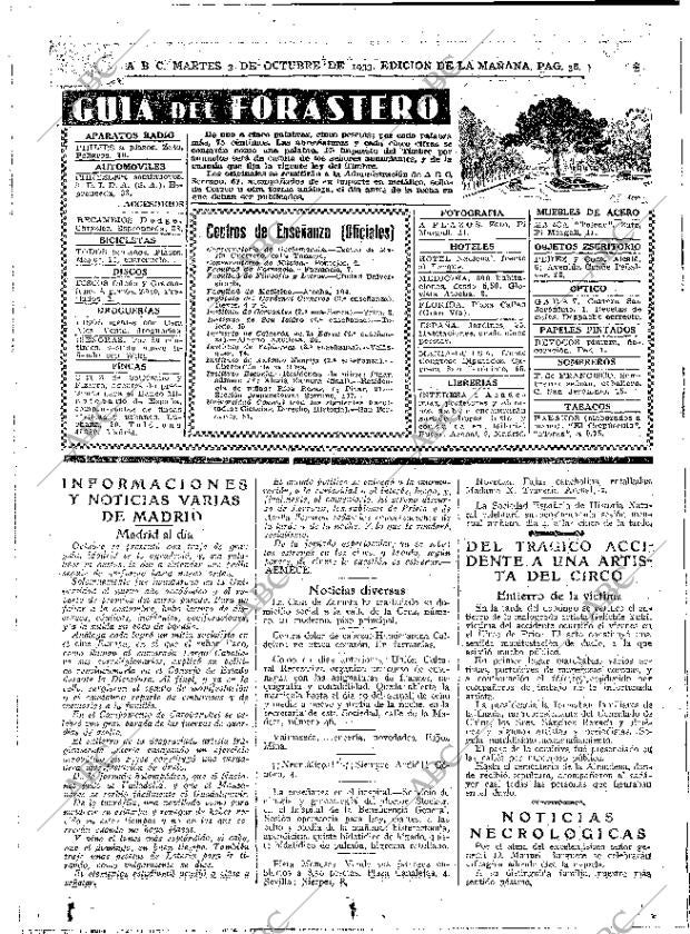ABC MADRID 03-10-1933 página 38