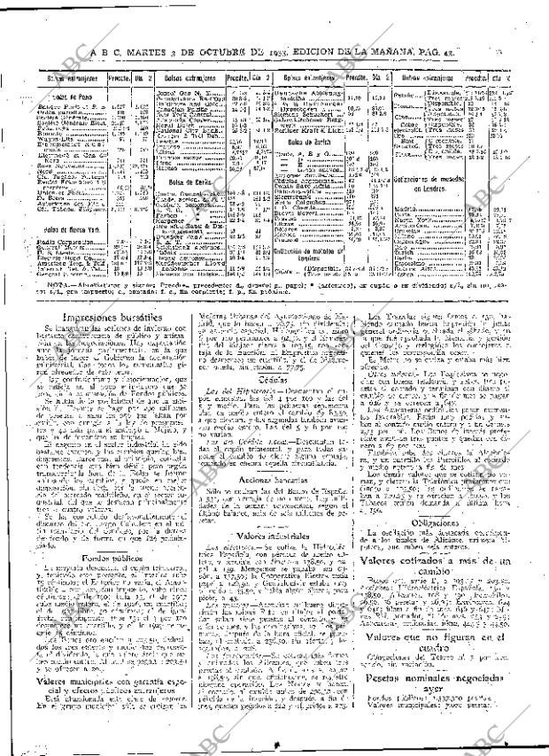 ABC MADRID 03-10-1933 página 43