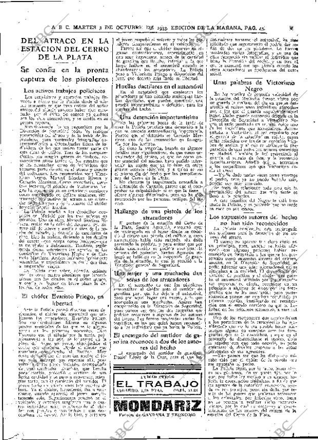ABC MADRID 03-10-1933 página 45