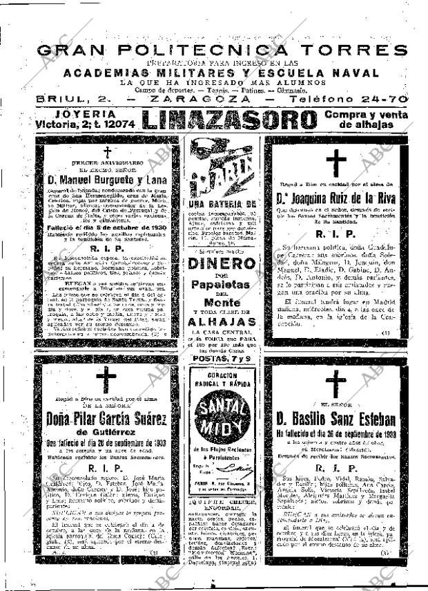 ABC MADRID 03-10-1933 página 59