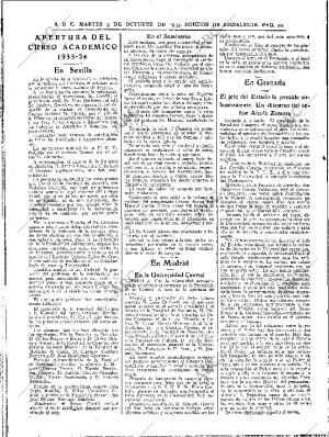 ABC SEVILLA 03-10-1933 página 20
