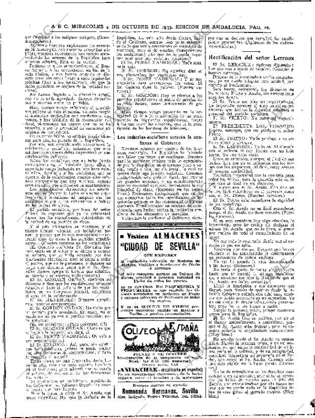 ABC SEVILLA 04-10-1933 página 22