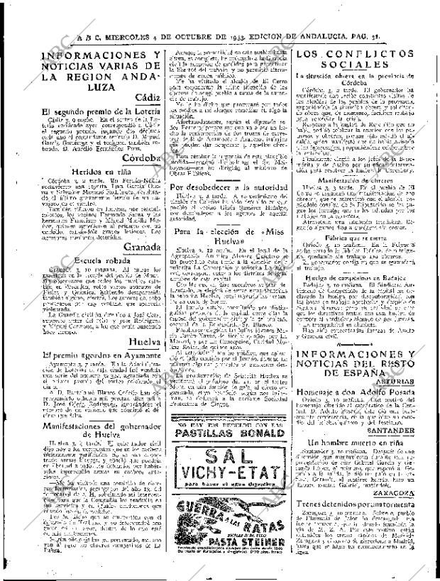 ABC SEVILLA 04-10-1933 página 31