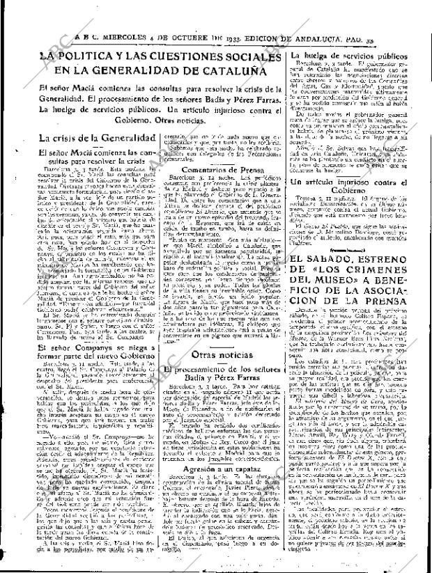 ABC SEVILLA 04-10-1933 página 33