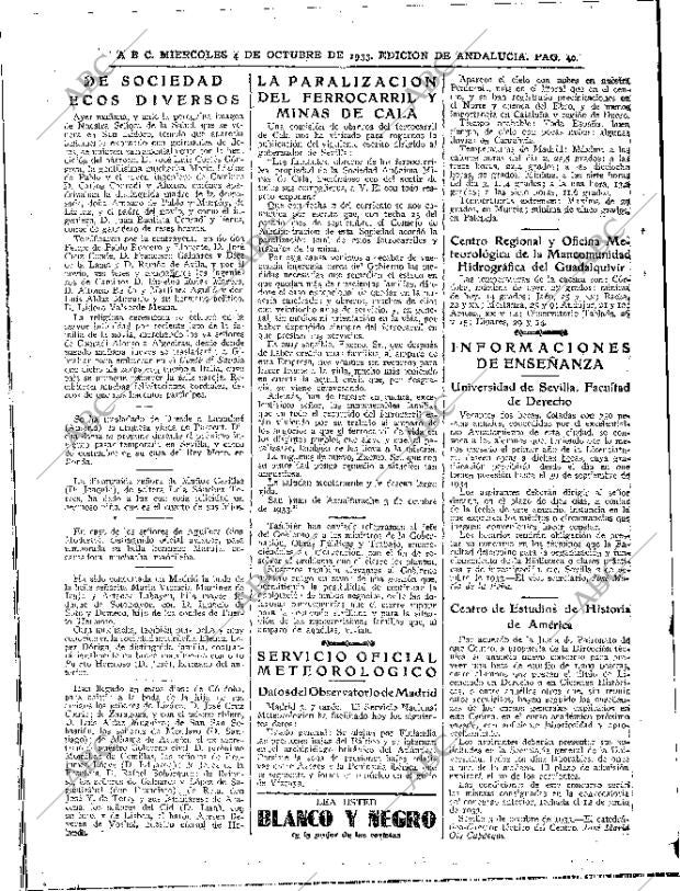 ABC SEVILLA 04-10-1933 página 40