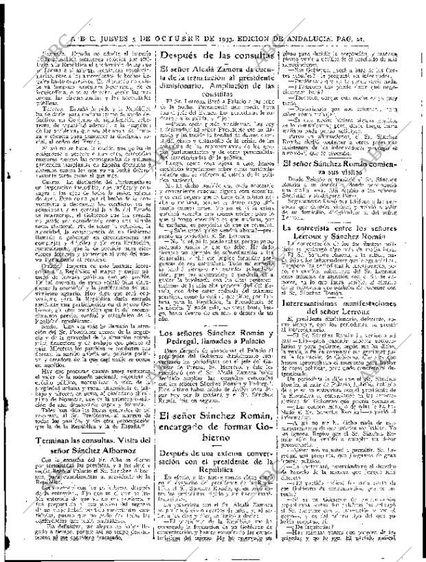ABC SEVILLA 05-10-1933 página 21