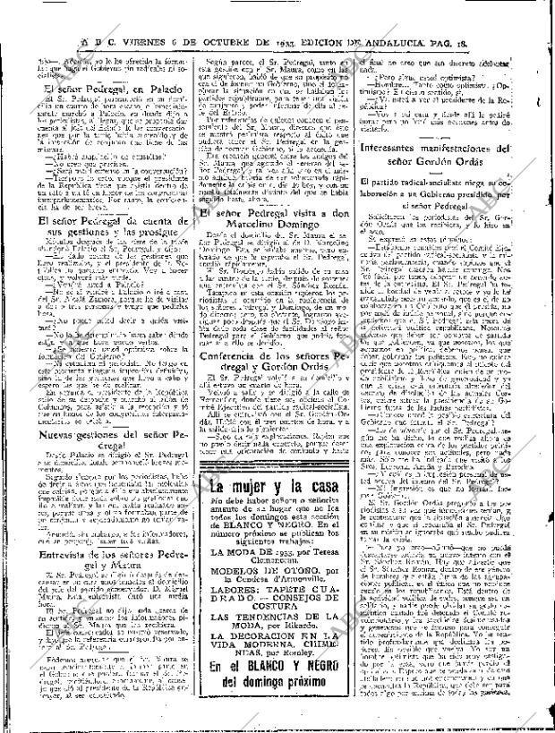 ABC SEVILLA 06-10-1933 página 18