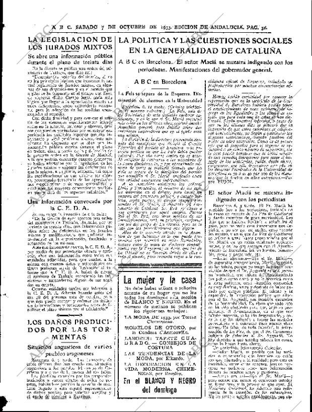 ABC SEVILLA 07-10-1933 página 31