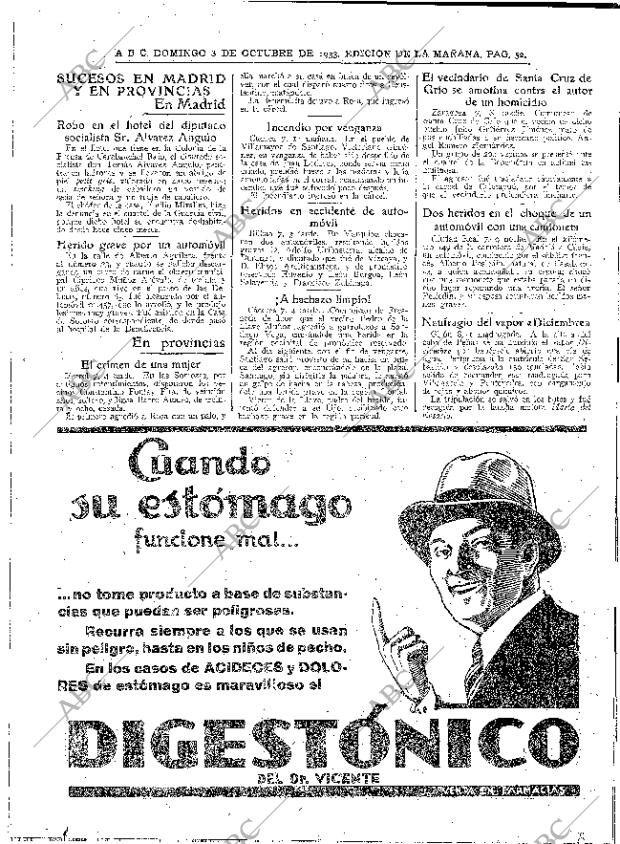 ABC MADRID 08-10-1933 página 52