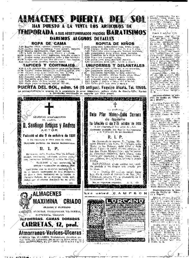 ABC MADRID 08-10-1933 página 64