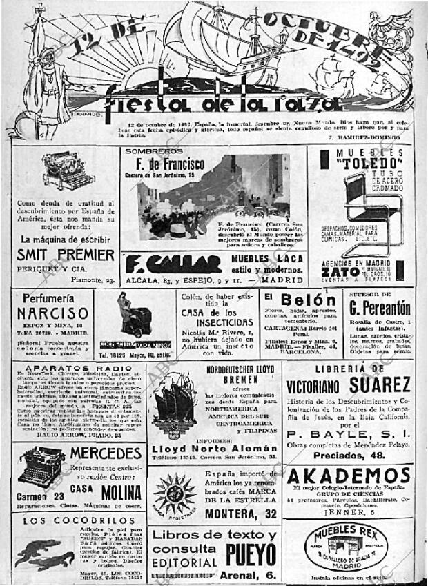 ABC MADRID 12-10-1933 página 22