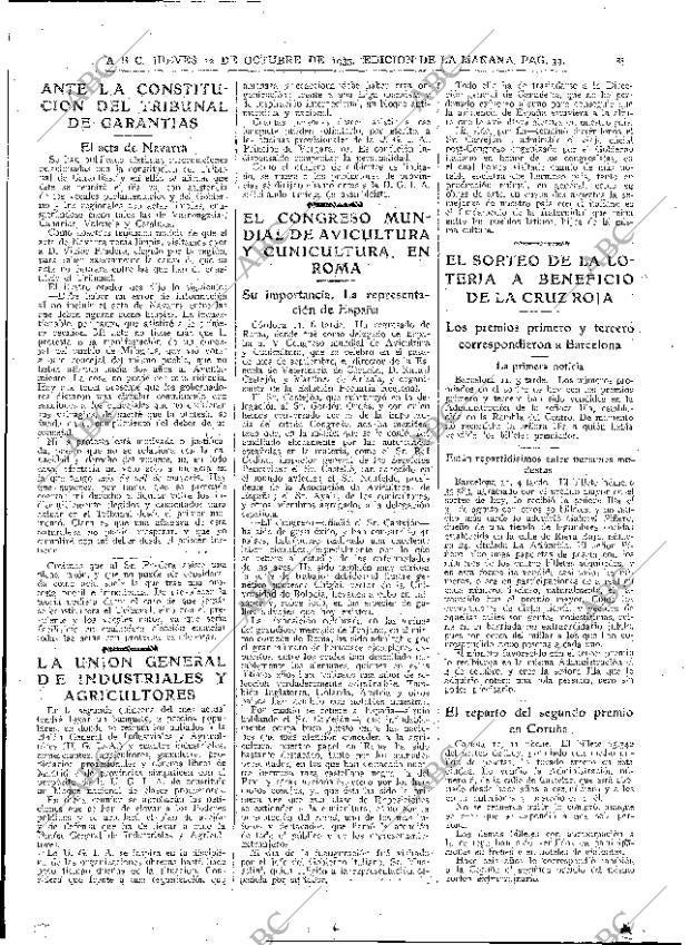 ABC MADRID 12-10-1933 página 39