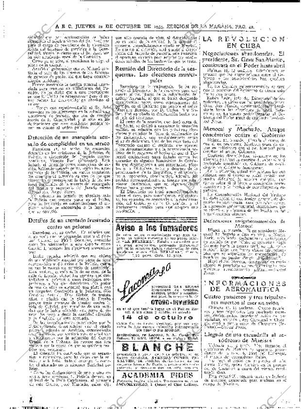 ABC MADRID 12-10-1933 página 42