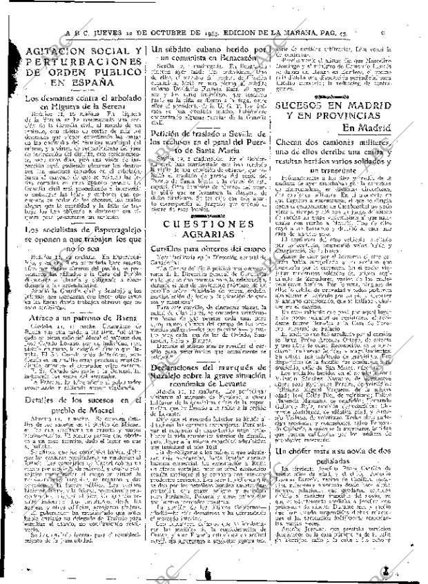 ABC MADRID 12-10-1933 página 43