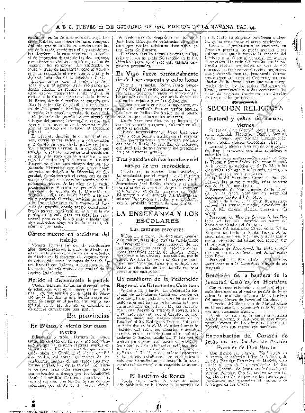 ABC MADRID 12-10-1933 página 44