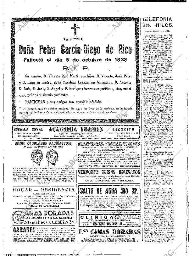 ABC MADRID 12-10-1933 página 56