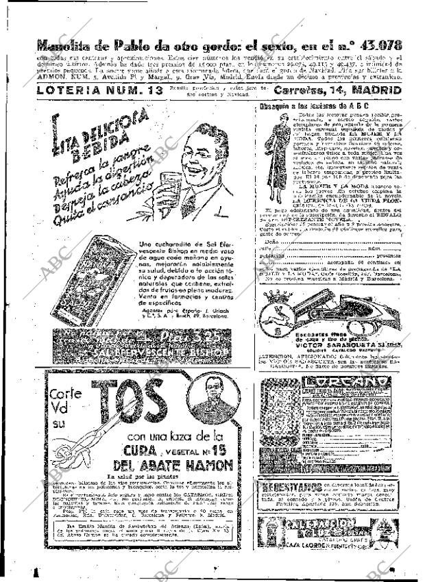 ABC MADRID 12-10-1933 página 61