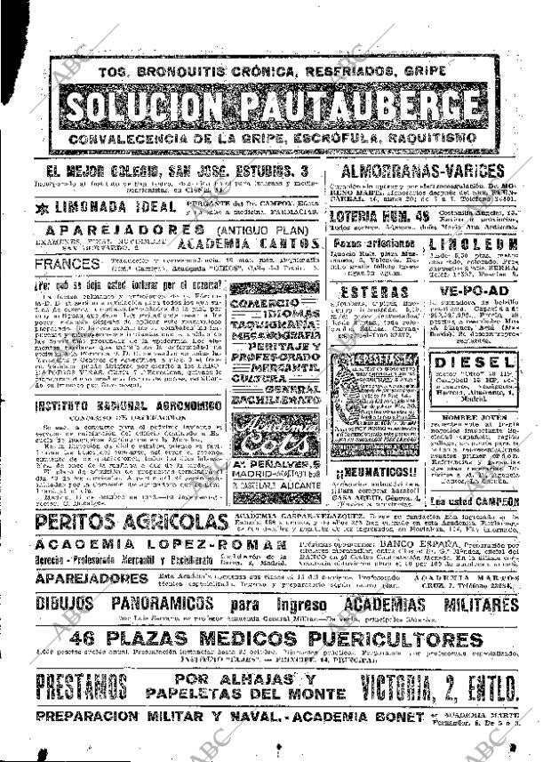ABC MADRID 12-10-1933 página 63