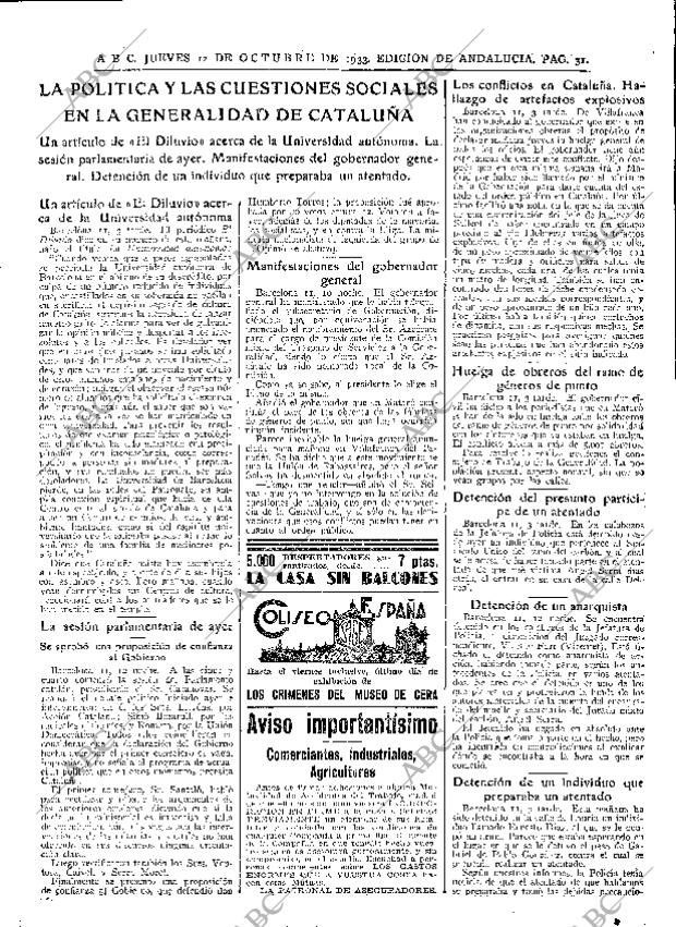 ABC SEVILLA 12-10-1933 página 25