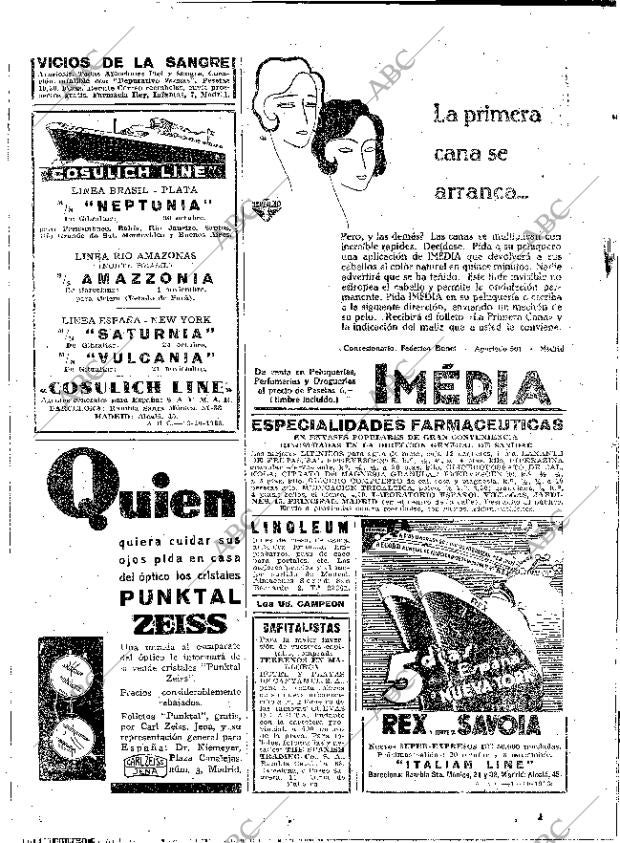 ABC MADRID 13-10-1933 página 2