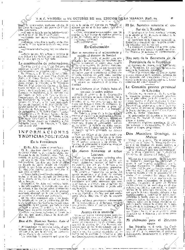 ABC MADRID 13-10-1933 página 20